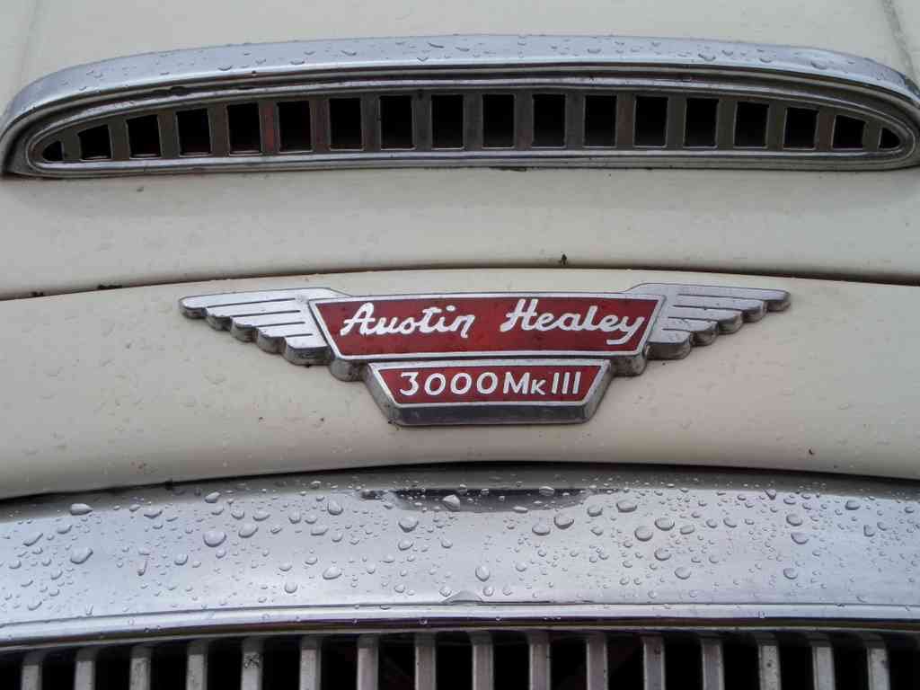 Austin Healey 3000 MK 3 Boot Bonnet 2413 A4 Photo Print