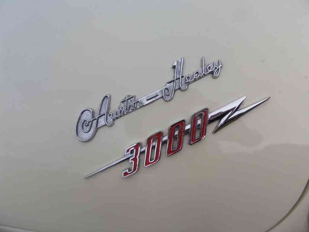 Austin Healey 3000 MK 3 Boot Bonnet 2557 A4 Photo Print