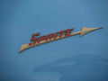 Austin Healey Sprite Blue Boot Bonnet 2665 A4 Photo Print