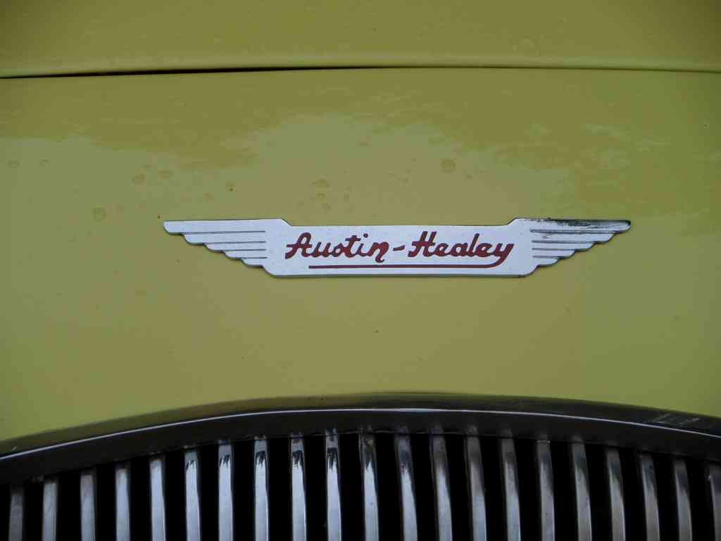 Austin Healey Sprite Boot Bonnet 2587 A4 Photo Print