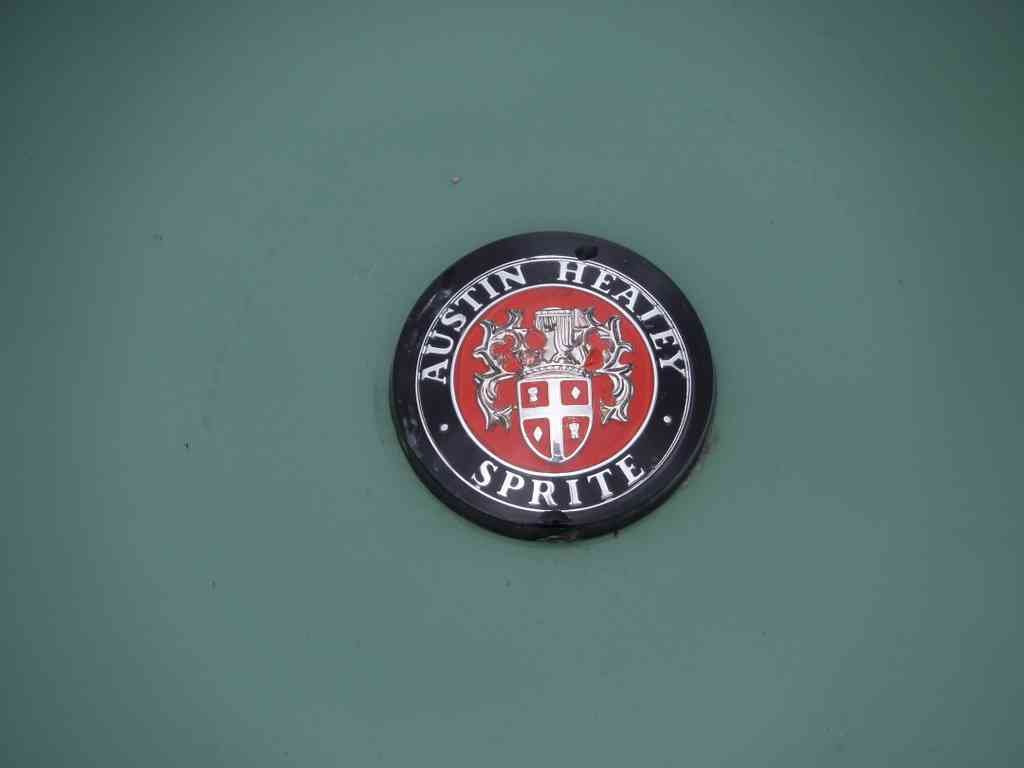 Austin Healey Sprite Boot Bonnet 2661 A4 Photo Print