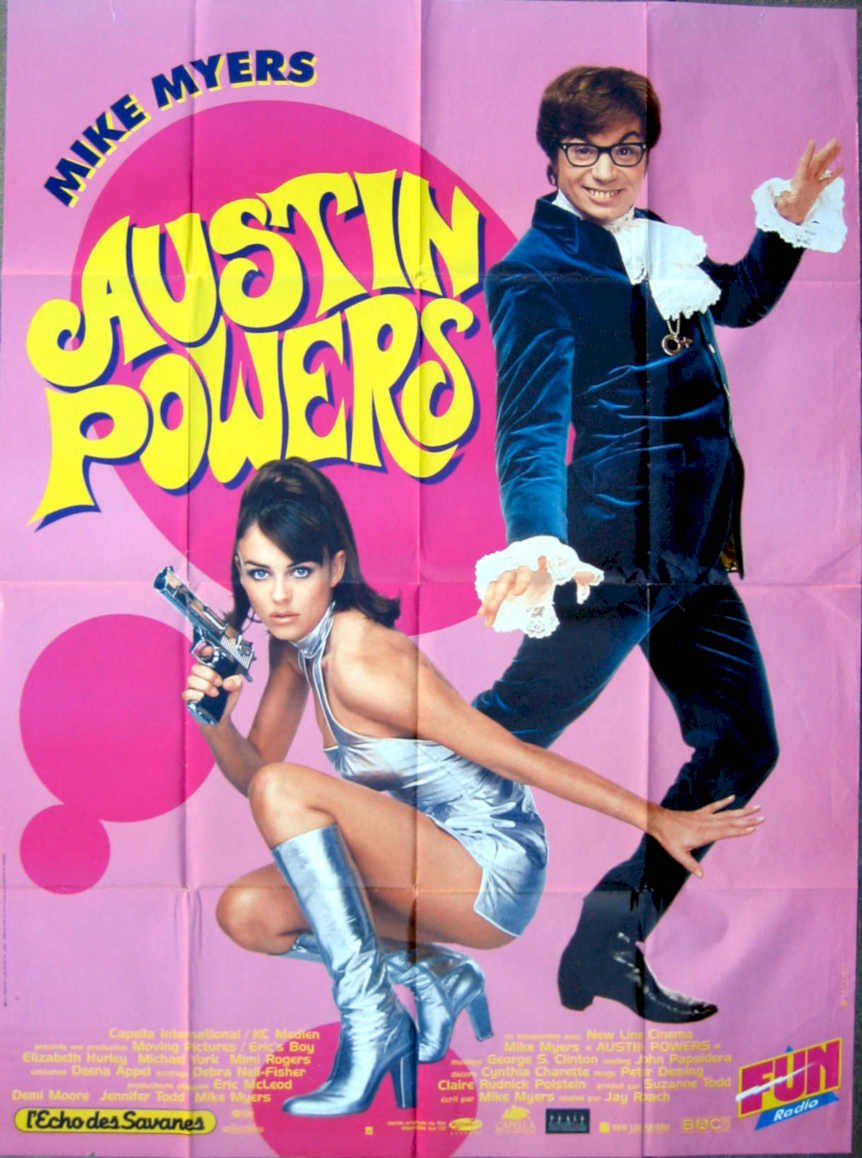 Austin Powers Mike Vintage Retro Advert Poster A4 Photo Print