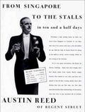 Austin Reed Evening Vintage Retro Advert Poster A4 Photo Print