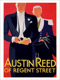 Austin Reed Tom Purvis 1935 Vintage Retro Advert Poster A4 Photo Print