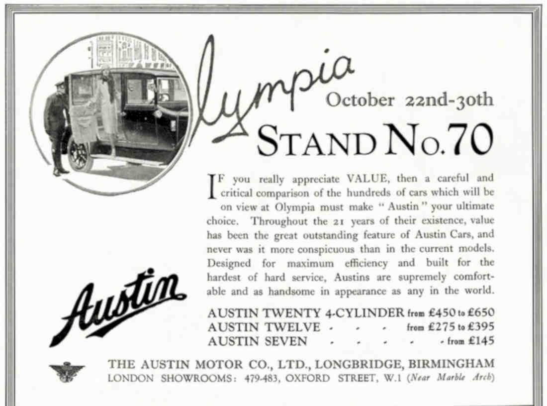 Austin Twenty 1936 Vintage Retro Advert Poster A4 Photo Print