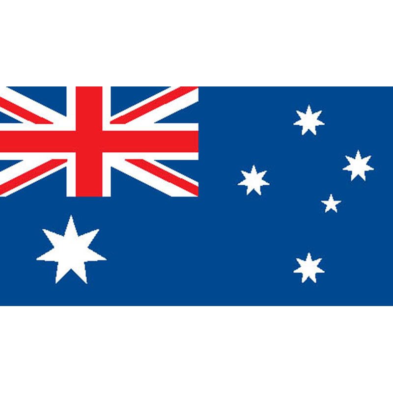 Australia Flag N290 A4 Photo Print