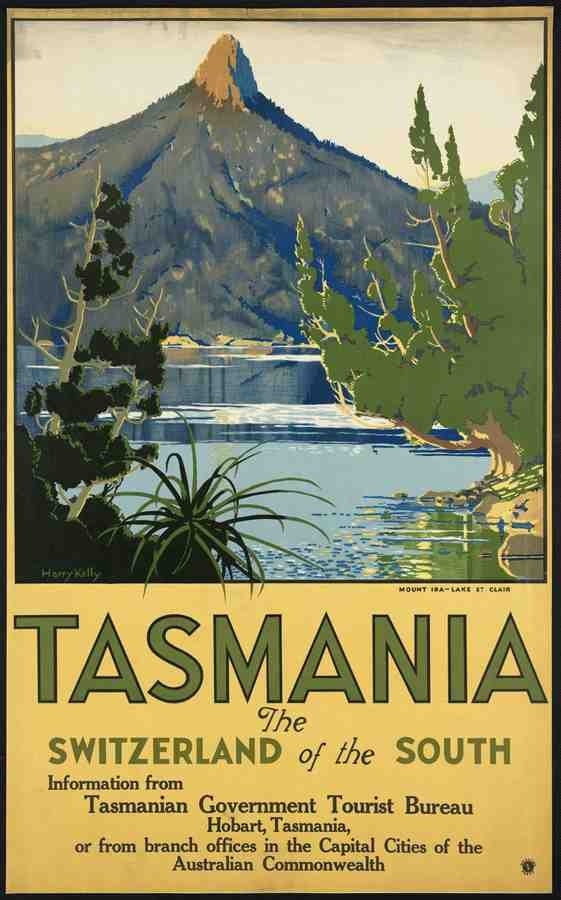 Australia New Zealand Air Travel Z2 Advert A4 Photo Print
