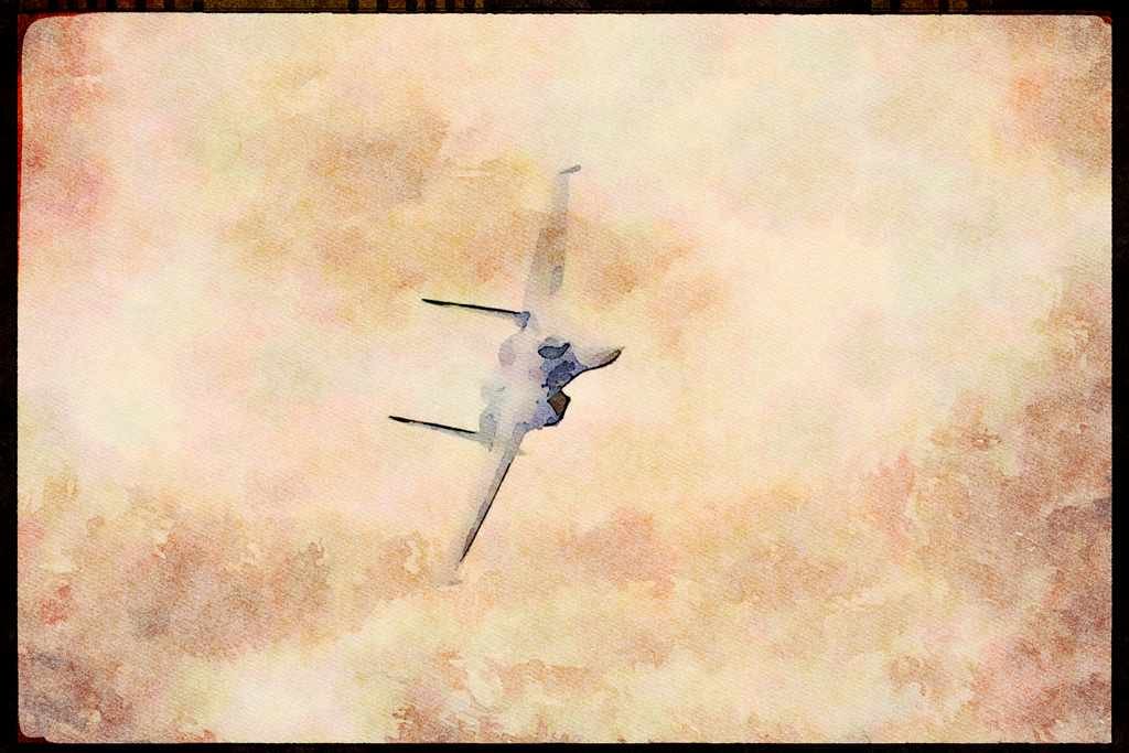 Austria 034012 Sukhoi SU 27 Flanker _ Soviet Air Force A4 Limited Edition Watercolour Print