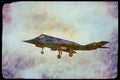 Austria 034050 Lockheed F 117A Nighthawk _ United States Air Force A4 Limited Edition Watercolour Print