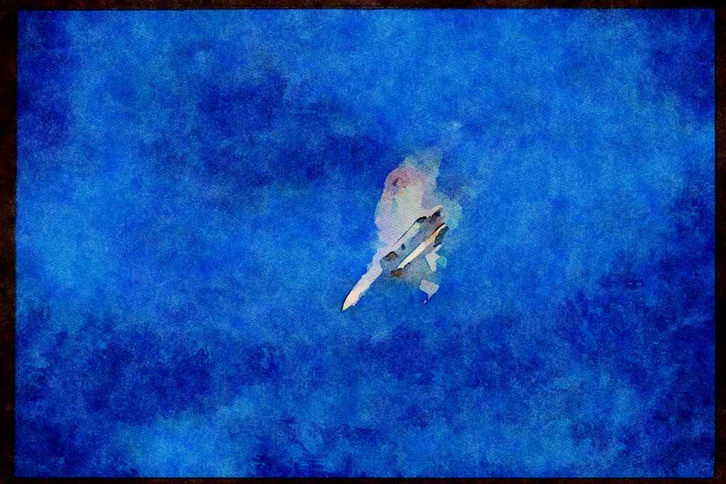 Austria 034067 Sukhoi SU 27 Flanker _ Soviet Air Force A4 Limited Edition Watercolour Print