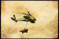 Austria 034099 Westland_Sikorsky WS 70L A4 Limited Edition Watercolour Print