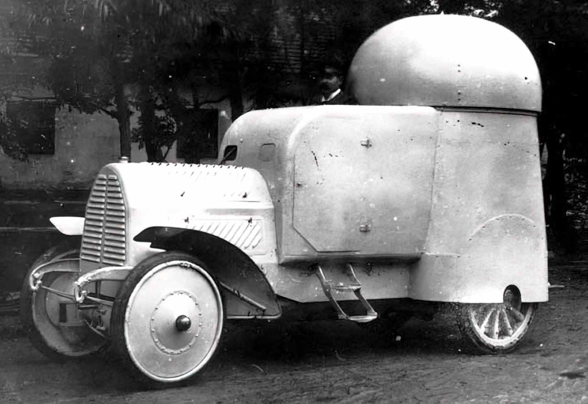 Austro Daimler Panzerwagen Armored Car Austria Hungary (2) Military A4 Photo Print