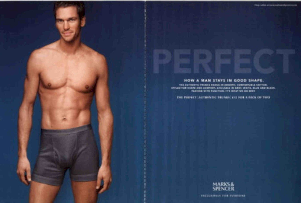 Authentic Trunks Model Vintage Retro Advert Poster A4 Photo Print