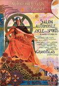 Auto Club France 2 Vintage A4 Photo Print