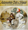 Auto Club France Vintage A4 Photo Print