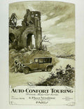 Auto Confort Touring Vintage Retro Advert Poster A4 Photo Print