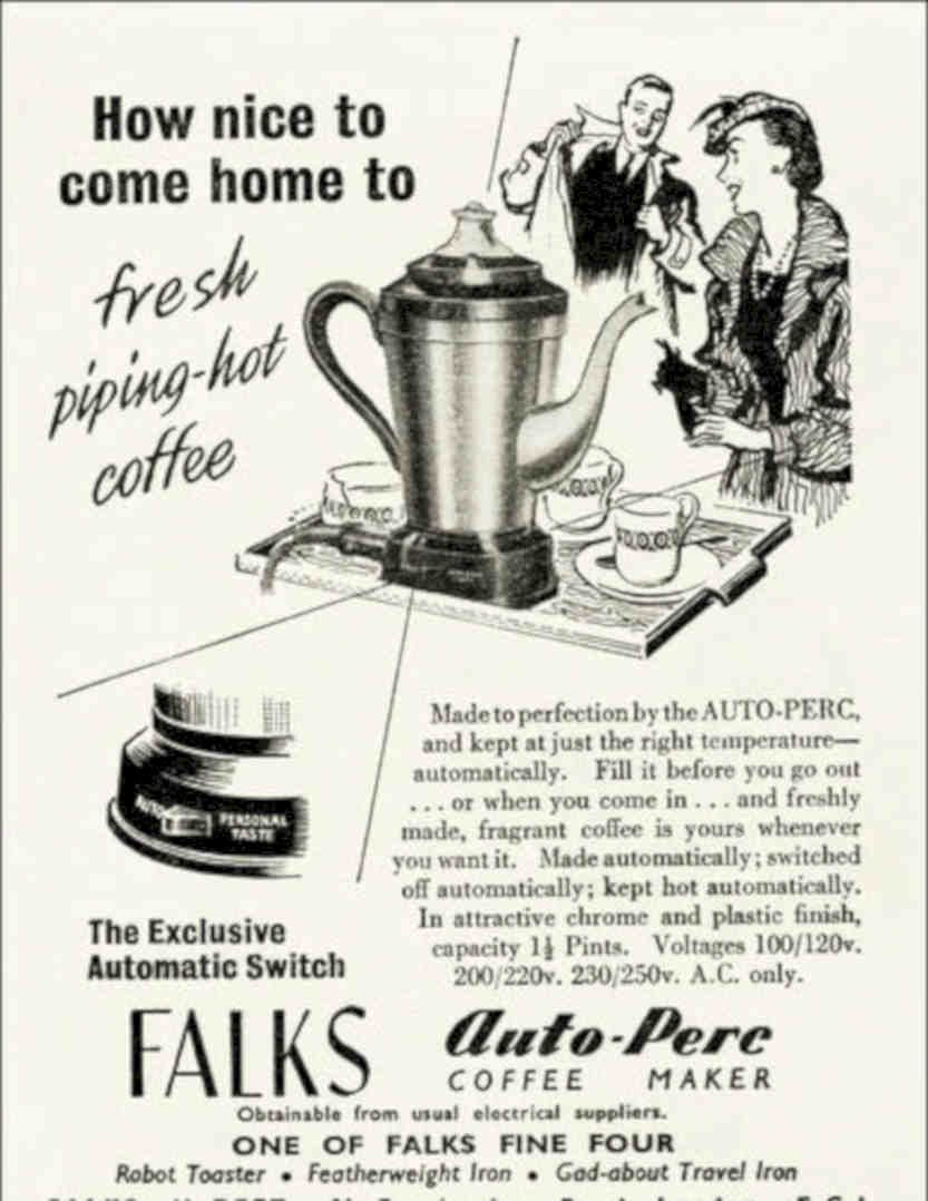 Auto Percs Falks Vintage Retro Advert Poster A4 Photo Print