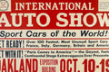 Auto Show Sport Vintage Retro Advert Poster A4 Photo Print