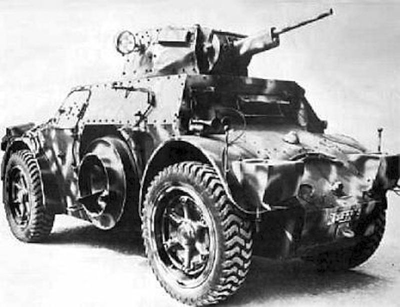 Autoblinda 41 Military A4 Photo Print