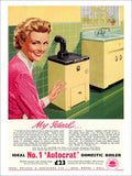 Autocrat Boiler Vintage Retro Advert Poster A4 Photo Print