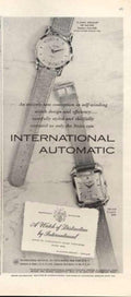 Automatic Watches Card Vintage Retro Advert Ads A4 Photo Print