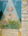 Automobile Club France 3 Vintage Retro Advert Poster A4 Photo Print
