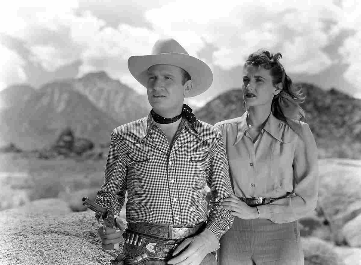 Autry Gene Trail to San Antone 1 film star poster A4 Photo Print