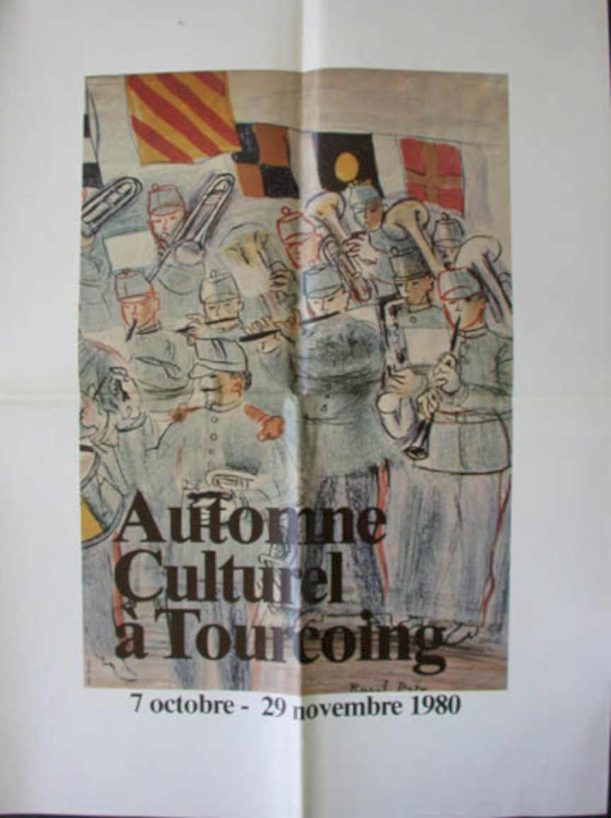Autumn Culture Tourcoing Vintage Retro Advert Ads A4 Photo Print