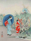 Autumn Flowers Floral Art of Japan 1899 A4 Photo Print
