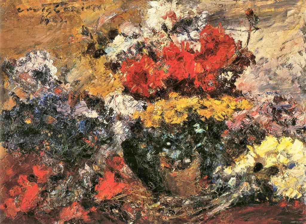 Autumn Flowers Lovis Corinth Impressionism European A4 Photo Print