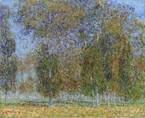 Autumn Near Saint Cyr Du Vaudreuil 1899 A4 Photo Print