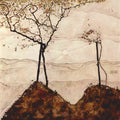 Autumn Sun And Trees Schiele A4 Photo Print