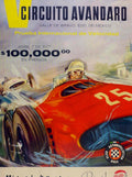 Avandaro Speed Test Vintage Retro Advert Poster A4 Photo Print