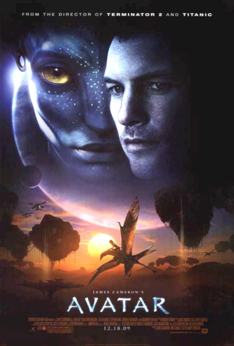 Avatar Jake Sully 4 Vintage Retro Advert Poster A4 Photo Print