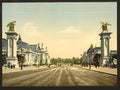 Avenue Nicholas II  Exposition Universal 1900 Paris Vintage A4 Photo Print