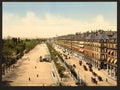 Avenue de la opera Exposition Universal 1900 Paris Vintage A4 Photo Print
