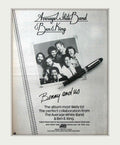 Average White Band 3 Vintage Retro Advert Poster A4 Photo Print