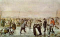 Avercamp Hendrick A Scene On The Ice A4 Photo Print