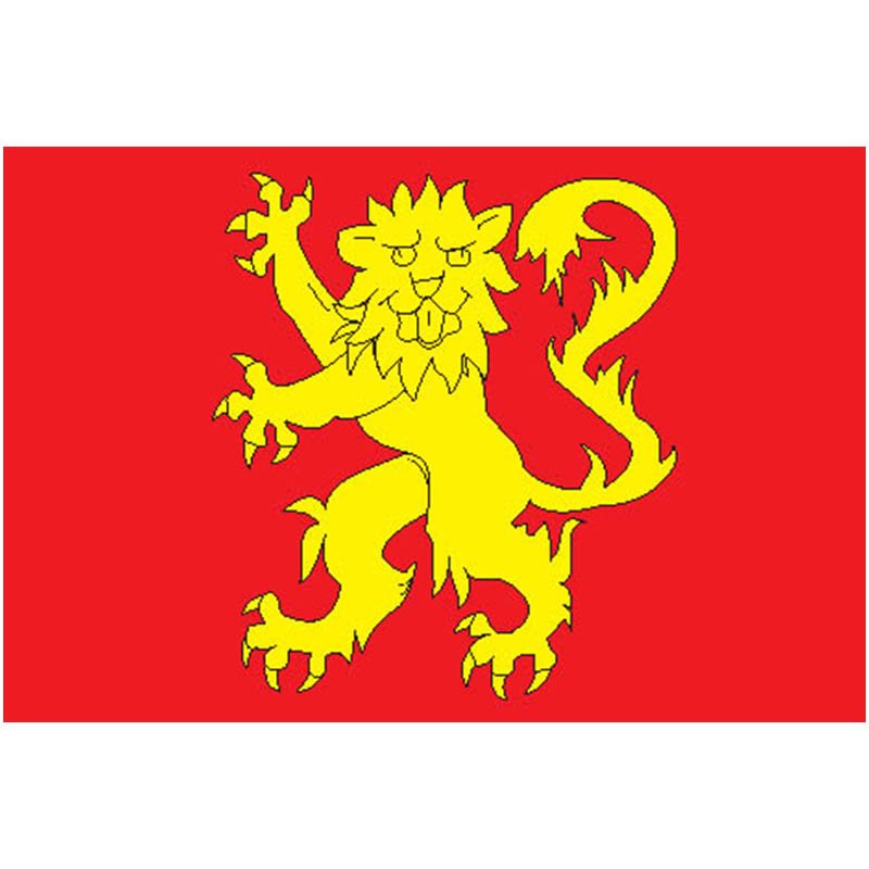 Aveyron Dep Flag N2915 A4 Photo Print