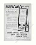 Avi Watches 1961 Vintage Retro Advert Poster A4 Photo Print