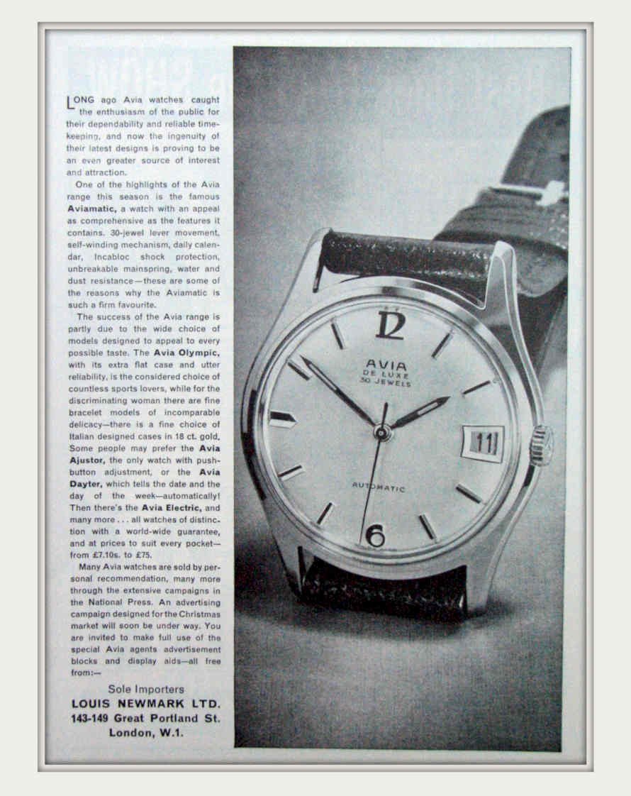 Avia D2 Luxe Vintage Retro Advert Poster A4 Photo Print