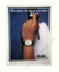 Avia Swiss Watch Vintage Retro Advert Poster A4 Photo Print 2