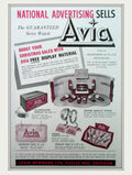 Avia Watch Display Vintage Retro Advert Poster A4 Photo Print