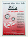 Avia Watch Flower Vintage Retro Advert Poster A4 Photo Print