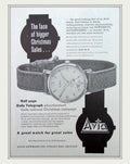 Avia Watch Sales Vintage Retro Advert Poster A4 Photo Print