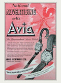 Avia Watch Vintage Vintage Retro Advert Poster A4 Photo Print