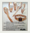 Avia Watches Price Vintage Retro Advert Poster A4 Photo Print
