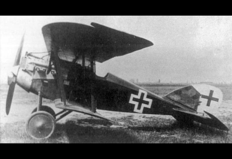 Aviatik Dvi Biplane Fighter Prototype German Empire Military A4 Photo Print