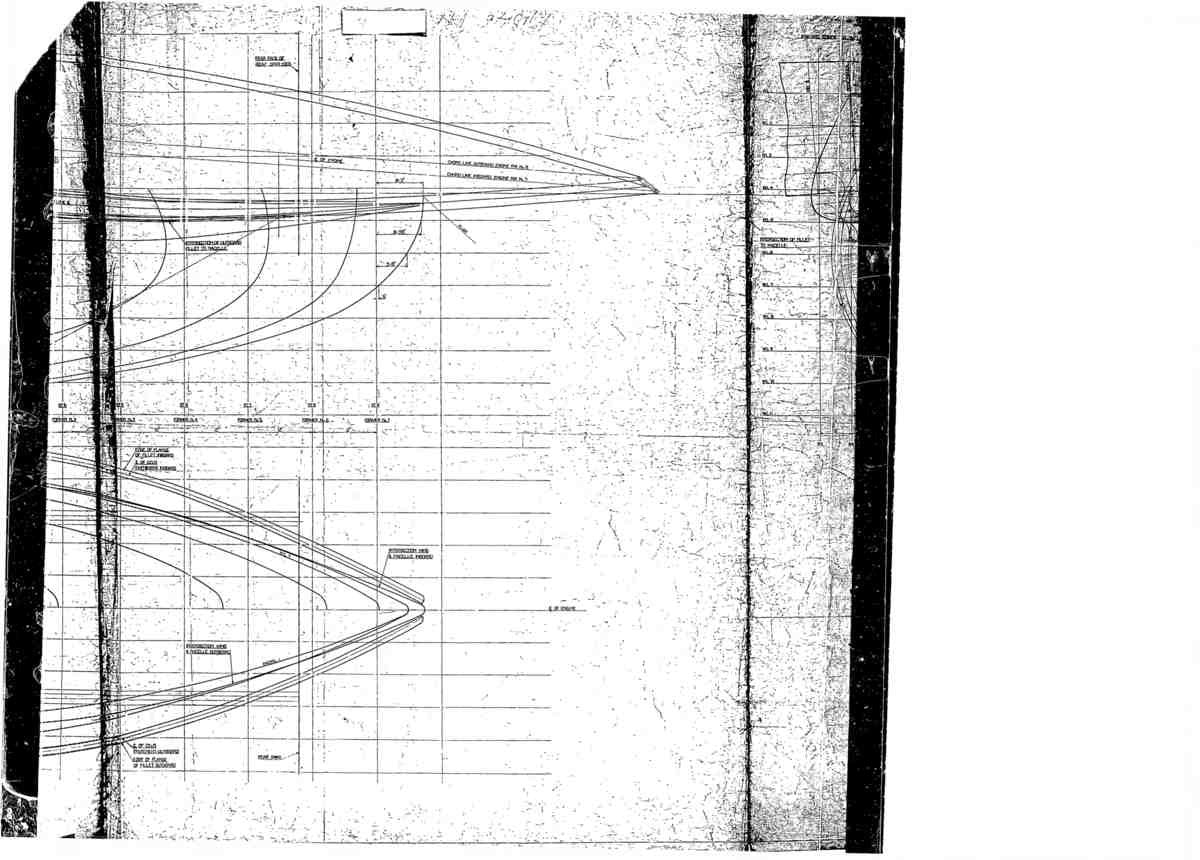 Avro Lancaster Blueprints Engine IB Contour 06 A4 Photo Print