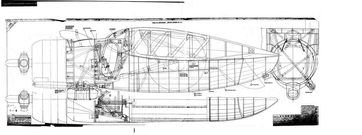 Avro Lancaster Blueprints Engine IB Hercules Comp 01 A4 Photo Print